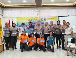 Polantas Karib Edukasi Mahasiswa Baru STT Pekanbaru, Dorong Generasi Muda Jadi Pelopor Keselamatan Berlalu Lintas & Cinta Lingkungan