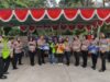Peringatan Polwan ke-78, Polantas Karib Rangkul Ibu-Ibu Ojol Pekanbaru Di Jumat Berkah
