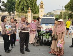 Car Free Day Pekanbaru Jadi Ruang Edukasi, Polantas Karib Kampanyekan Keselamatan dan Green Policing