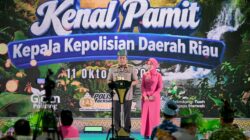 Bupati Kasmarni Hadiri Kenal Pamit Kapolda Riau, Perkuat Sinergi Jaga Keamanan dan Kondusivitas Daerah.