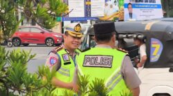 Berikut Hasil Monitoring dan Strong Point Pagi Dirlantas Bersama Kapolda dan PJU Polda Riau