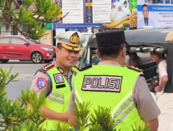 Berikut Hasil Monitoring dan Strong Point Pagi Dirlantas Bersama Kapolda dan PJU Polda Riau