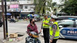 Hari Keenam Ops Patuh Lancang Kuning 2026, Satgas Preventif Kedepankan Edukasi Humanis di Pasar Sail.